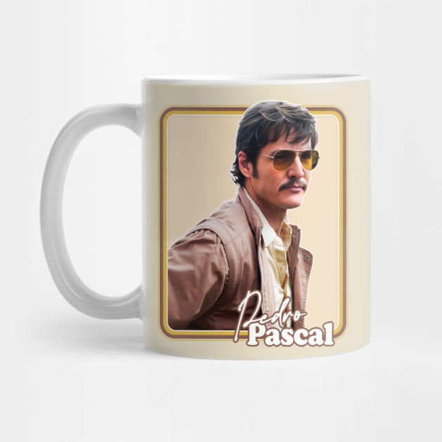 Pedro Pascal ---- Retro Fan Artwork by DankFutura